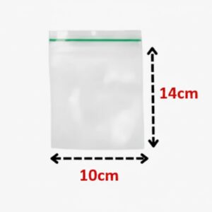 SC ZIP LOCK 10X14 - - 100 UND
