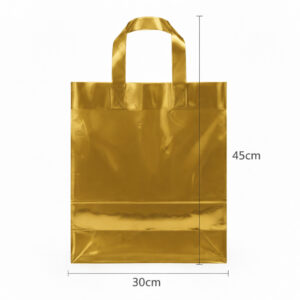 SACOLAS 30X45 DOURADO - PCT 25 UND